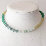 Cubbie Necklace, Greens