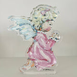 "Tiny Wings I" acrylic shelfie: Large