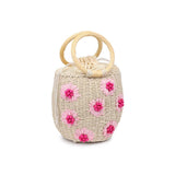 Emaline Satchel: Ivory