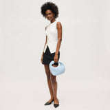 Tracy Clutch - Tweed: Blue