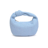 Tracy Clutch - Tweed: Blue