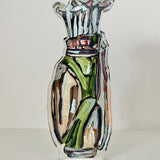 "Golf Clubs" acrylic shelfie: Small