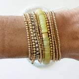 Coastal Bracelets: White