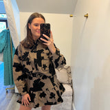 Jacquard Floral Jacket