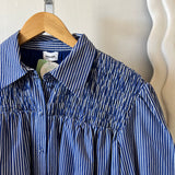 Striped Button Down Mini Dress