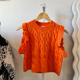 Miranda Vest in Orange