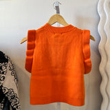 Miranda Vest in Orange