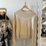 Turtleneck Sweater in Eggshell