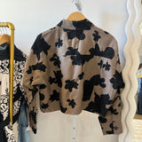 Jacquard Floral Jacket