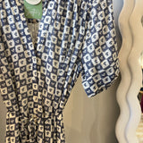 Lucero Ankle Dress in Piazze Check