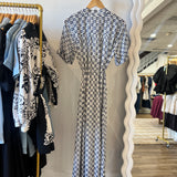 Lucero Ankle Dress in Piazze Check