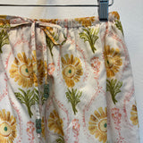 Floral Shorts with Beads