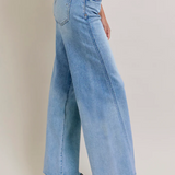 Nori Mid Rise Seamed Extra Wide Leg