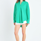 Oversized Linen Shirt