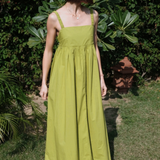Laguna Sun Dress in Sweet Lime