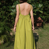 Laguna Sun Dress in Sweet Lime