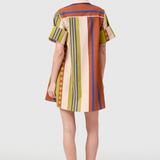 Dock Dress in Maple Stripes