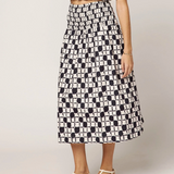 Melanie Midi Skirt | San Marino