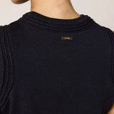 Jade Top | Midnight Blue