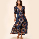 Jewel Ankle Dress | Venezia Blue