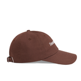 Classic Logo Baseball Hat in Brown/White