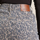 Happi High Rise Comfort Flare in Cheetah