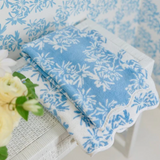 Meg Braff x Weezie Hand Towel in Cornflower