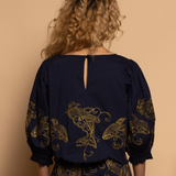 Georgie Top in Dancing Whale