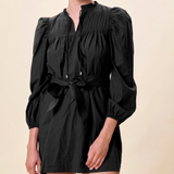 Ivana Mini Dress in Black