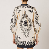 Lillian Mini Dress in Botanico