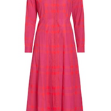 Classic Shirtdress in Hollyberry Check