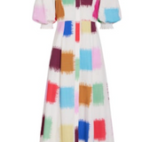 Rosie Dress in Brushstrokes