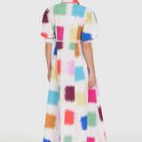 Rosie Dress in Brushstrokes