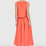 Crop Top in Cranberry