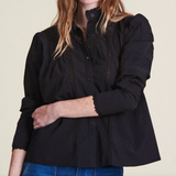 The Priya Shirt in Black