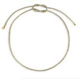 Gold Lurex Necklace Cord