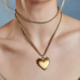 Gold Lurex Necklace Cord