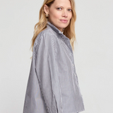 The LS Boxy Crop in Black/White