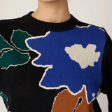 Emory Sweater in Mariposa/Black