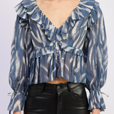 Cypress Peplum Top