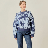 Fuzzy Flower Sweater