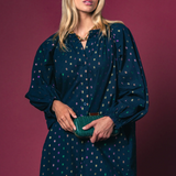 The Minka Dress in Navy