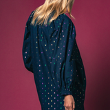 The Minka Dress in Navy