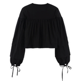 The Callah Shirt in Black