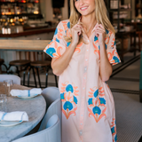 Gibbons Dress in Pink Sands