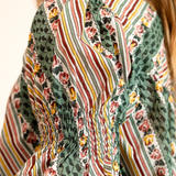 Marnie Top in Rose Stripe