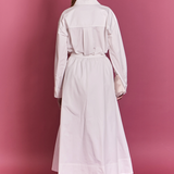 Floral Applique Collared Shirt