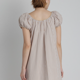 Gingham Babydoll Dress