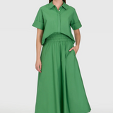Pavilion Skirt in Grass