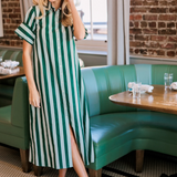 Gibbons Dress in Dunlin Stripes